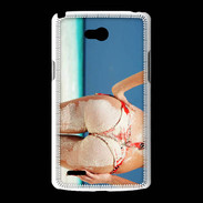 Coque LG L80 Belle fesse sur la plage