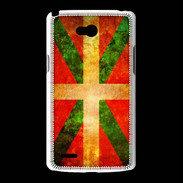 Coque LG L80 Drapeau Basque Vintage