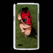 Coque LG L80 Bébé coccinelle