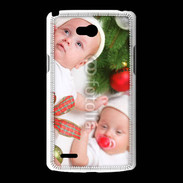Coque LG L80 Jumeaux Noêl
