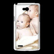 Coque LG L80 Jumeaux bébés