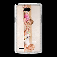 Coque LG L80 Bébés sur le ventre