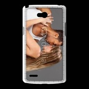 Coque LG L80 Couple métisse 1