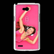 Coque LG L80 Femme asiatique glamour qui danse