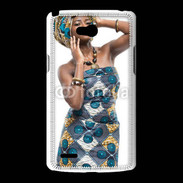 Coque LG L80 Femme Afrique 4