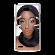 Coque LG L80 Femme africaine glamour et sexy 3