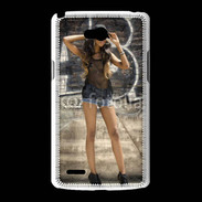 Coque LG L80 Femme métisse hip hop r'n'b sexy