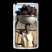 Coque LG L80 Femme tribu afrique 2