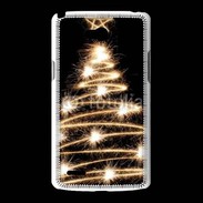 Coque LG L80 Sapin de noël feu d'artifice