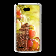 Coque LG L80 Panier de pommes