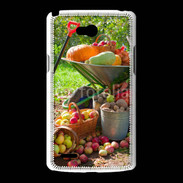 Coque LG L80 fruits et légumes d'automne