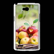 Coque LG L80 pomme automne