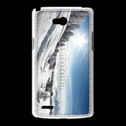 Coque LG L80 paysage d'hiver 3