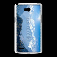 Coque LG L80 Montagne enneigée