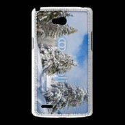 Coque LG L80 Route enneigée
