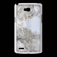 Coque LG L80 Forêt enneigée
