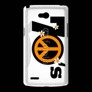 Coque LG L80 Hippie années 70