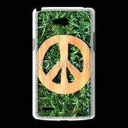 Coque LG L80 Paix et herbe