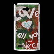 Coque LG L80 Love is all you need
