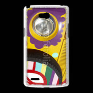 Coque LG L80 Voiture Hippie style