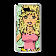 Coque LG L80 Hippie en dessin