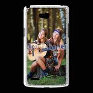 Coque LG L80 Hippie et guitare 5