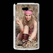 Coque LG L80 Hippie et cool