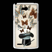Coque LG L80 Papillons magiques