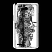 Coque LG L80 Pont des arts à Paris en dessin