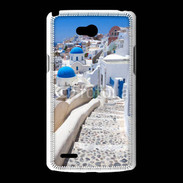 Coque LG L80 Village sur l'Île de Santorini en Grêce