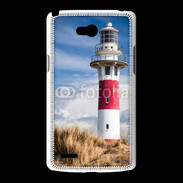 Coque LG L80 Phare de Niewport en Belgique