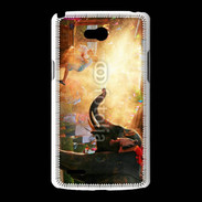 Coque LG L80 Elephant Thaïlande