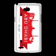 Coque LG L80 Bienvenue à Abu Dhabi 2