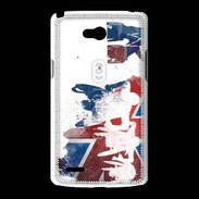 Coque LG L80 Drapeau Londres Handisport