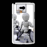 Coque LG L80 Handisport Basketball