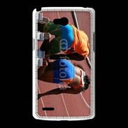 Coque LG L80 Athlétisme femme aveugle
