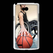 Coque LG L80 Joueur de basket en fauteuil