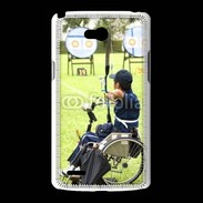 Coque LG L80 Tir à l'arc handisport