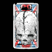 Coque LG L80 Tête de mort Great Britain