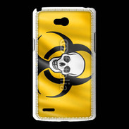 Coque LG L80 Tête de mort Biohazard