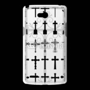 Coque LG L80 Fond croix