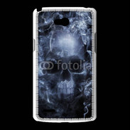 Coque LG L80 Tête de mort en fumée 5