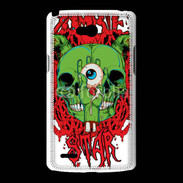 Coque LG L80 Tête de Mort Zombie 15