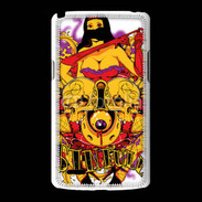 Coque LG L80 Tête de Mort Sinful