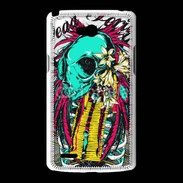 Coque LG L80 Tête de Mort Dead Serious