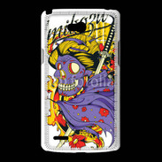 Coque LG L80 Tête de Mort Samouraï