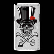 Coque LG L80 Tête de Mort avec classe