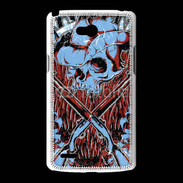 Coque LG L80 Tête de Mort Traficant