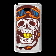 Coque LG L80 Tête de mort pilote
