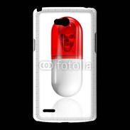 Coque LG L80 Gélule tête de mort